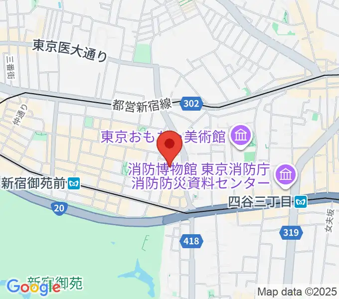 STUDIO Cross Edgeの地図