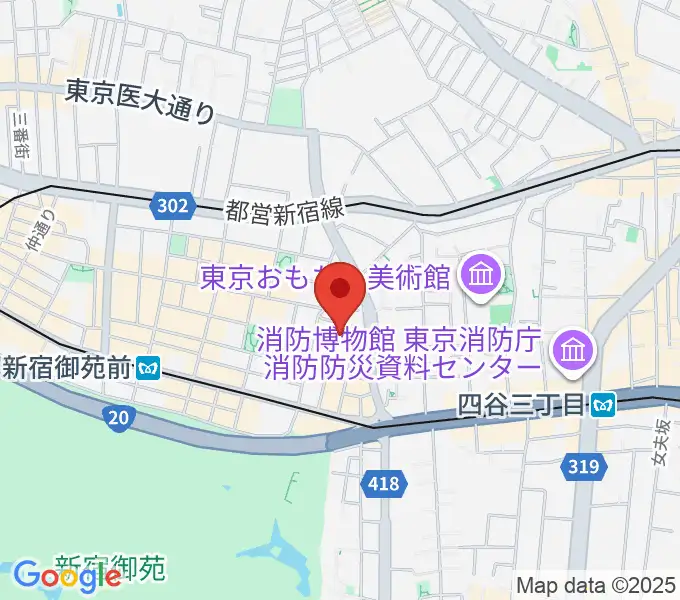STUDIO Cross Edgeの地図