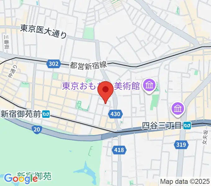 STUDIO Cross Edgeの地図