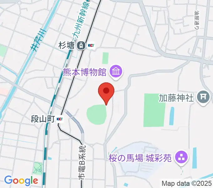 リブワーク藤崎台球場の地図