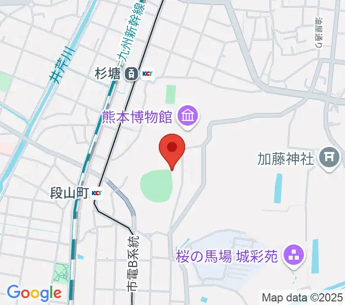 リブワーク藤崎台球場の地図