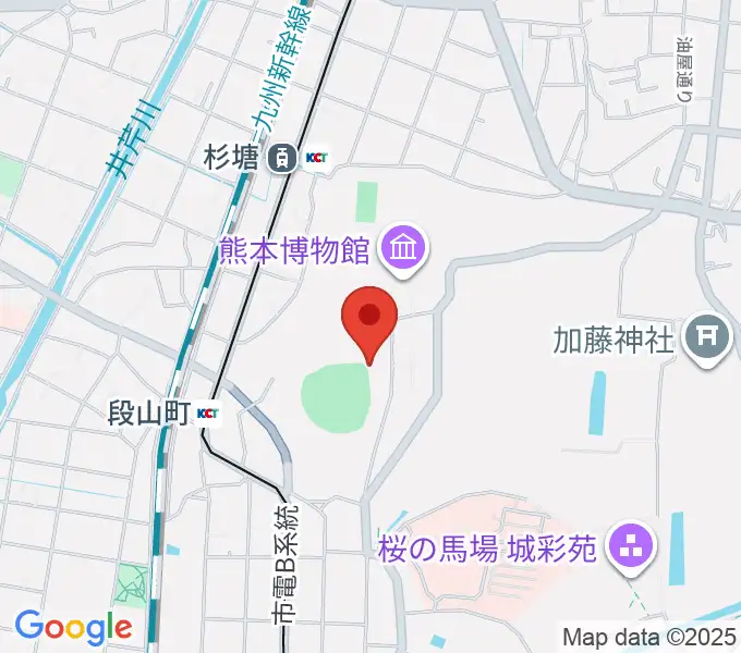 リブワーク藤崎台球場の地図
