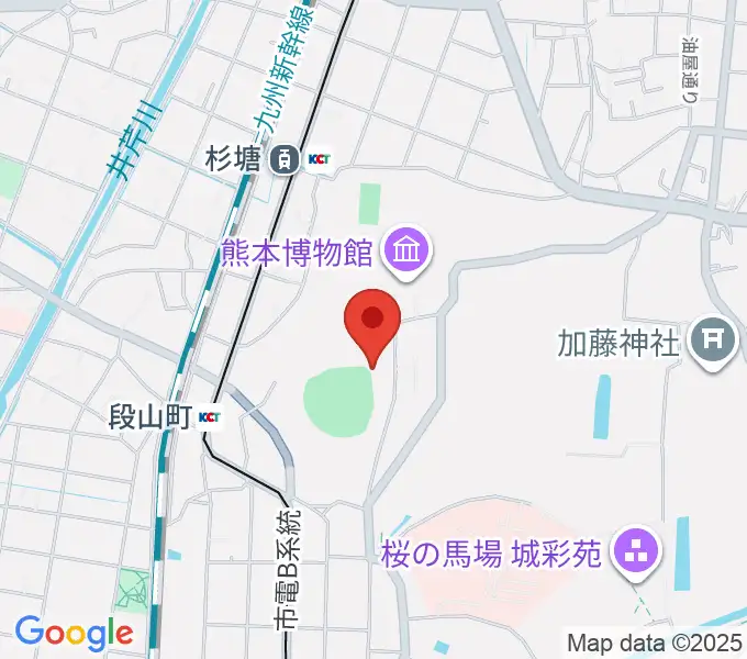 リブワーク藤崎台球場の地図