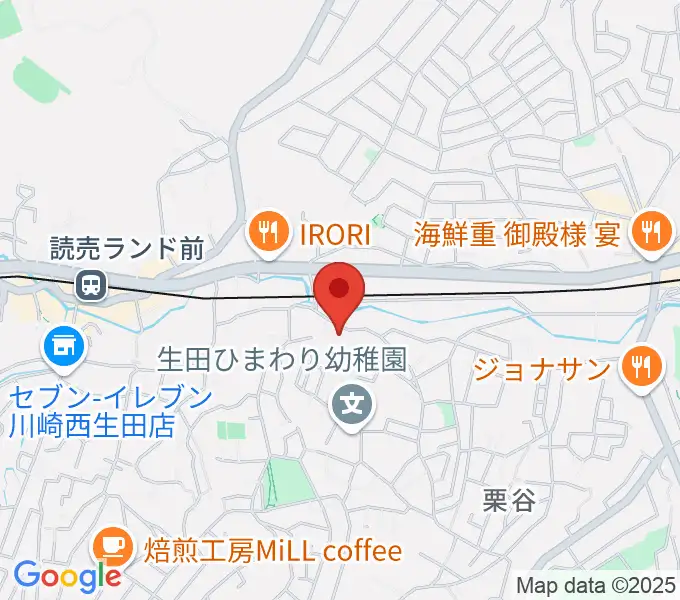 さわの Guitar Lab.の地図