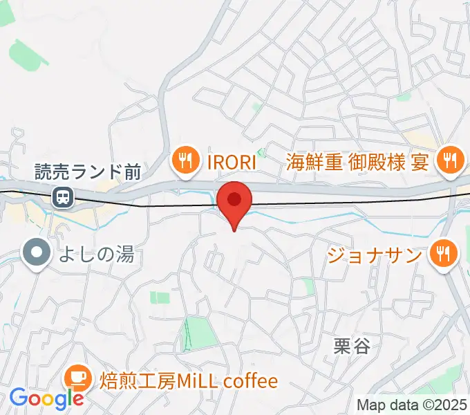 さわの Guitar Lab.の地図