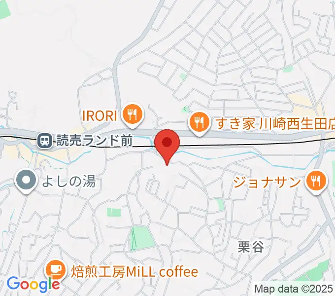 さわの Guitar Lab.の地図