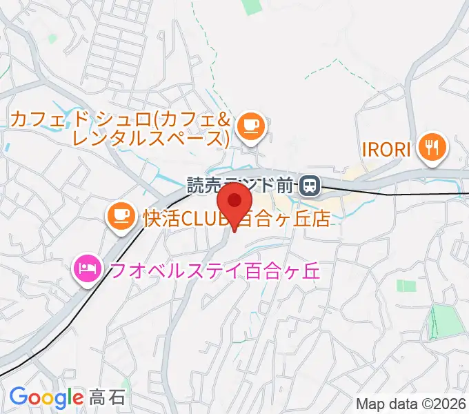 さわの Guitar Lab.の地図