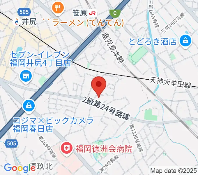 studio smile soundsの地図