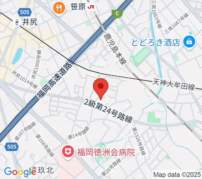 studio smile soundsの地図