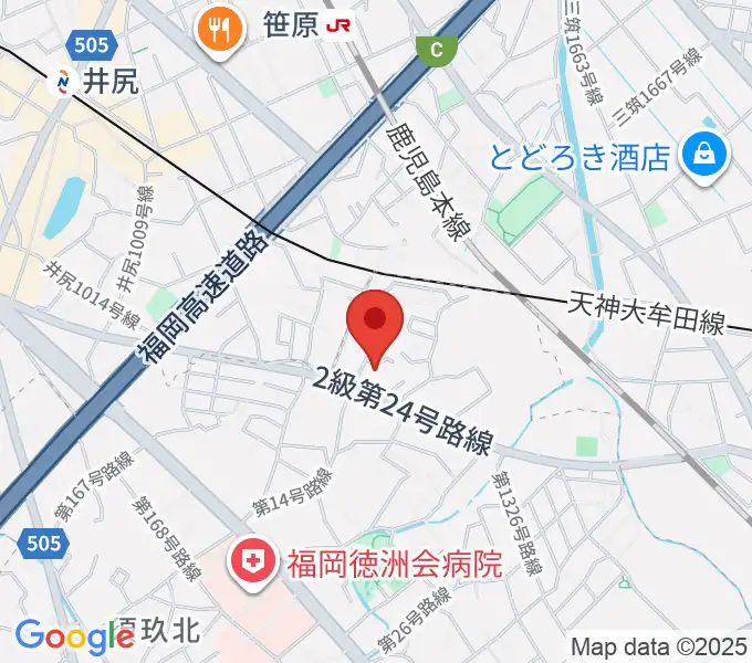 studio smile soundsの地図