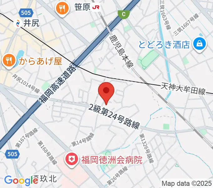 studio smile soundsの地図