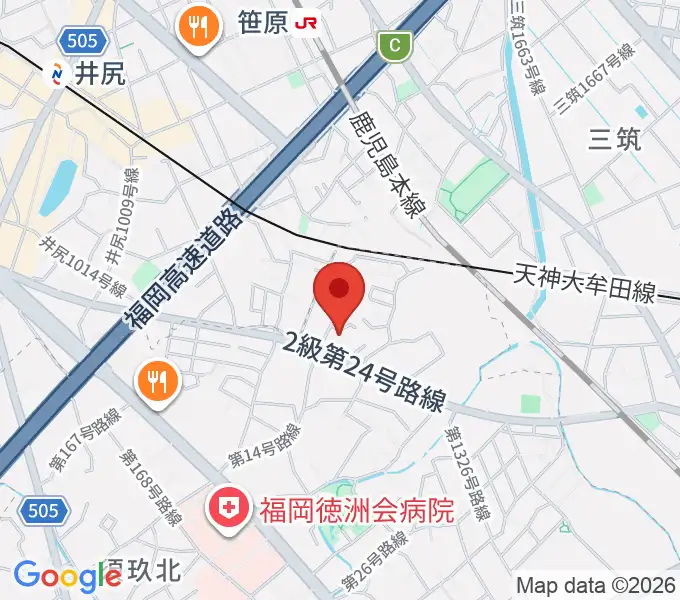 studio smile soundsの地図