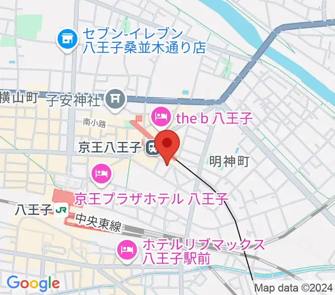 スタジオネイの地図