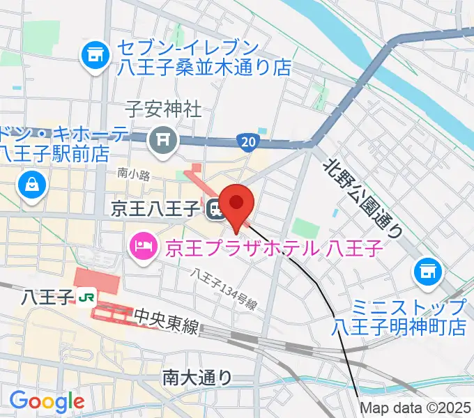 スタジオネイの地図