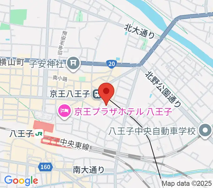 スタジオネイの地図