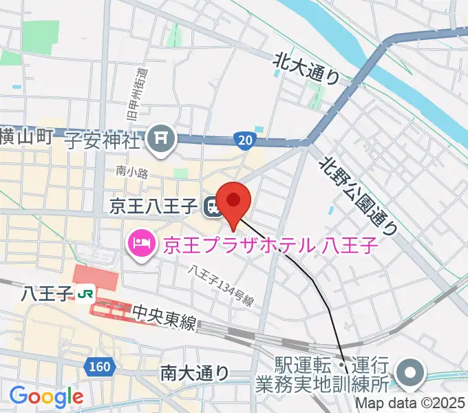 スタジオネイの地図