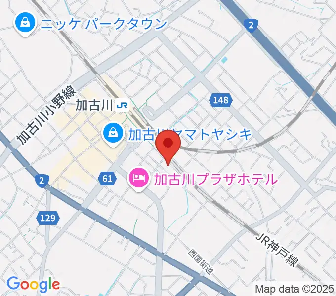Soulfunktion Guitar Schoolの地図