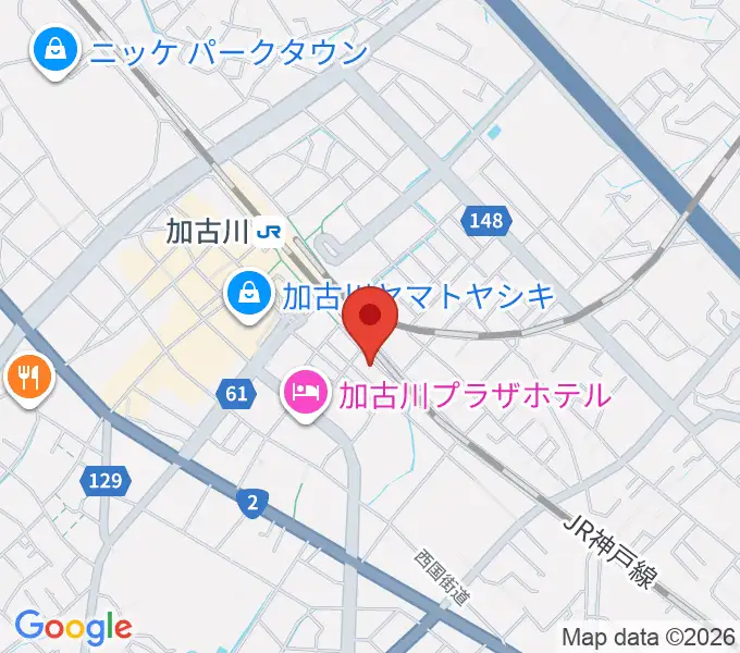 Soulfunktion Guitar Schoolの地図