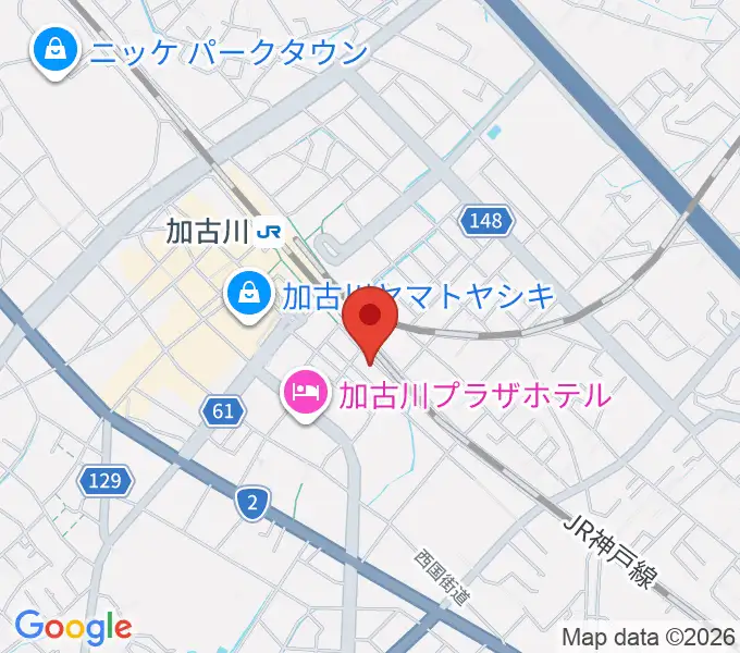 Soulfunktion Guitar Schoolの地図