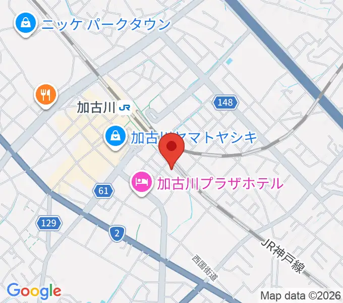 Soulfunktion Guitar Schoolの地図