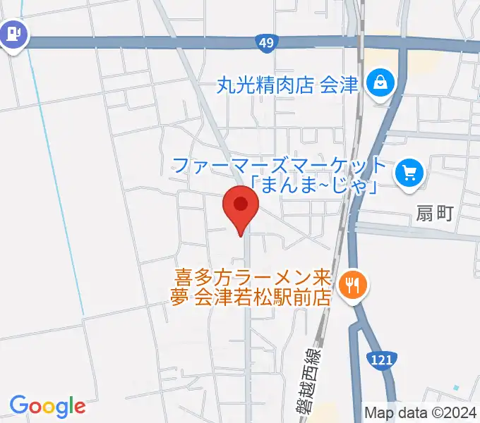 音楽教室humming ハミングの地図