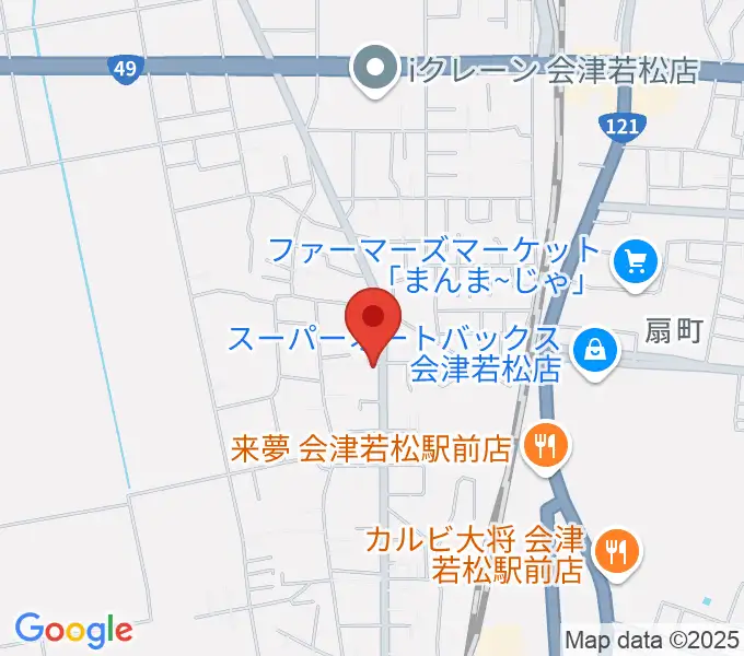 音楽教室humming ハミングの地図