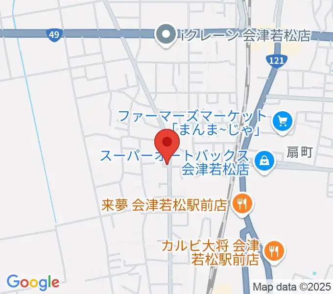 音楽教室ハミングの地図
