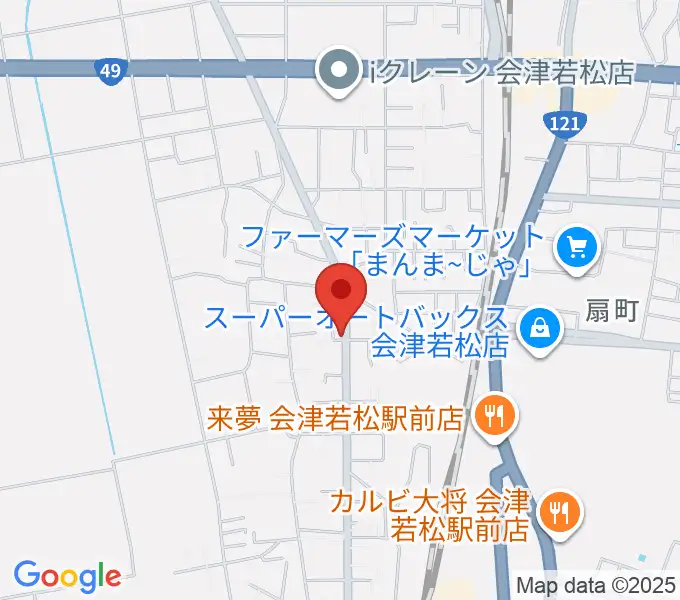 音楽教室ハミングの地図