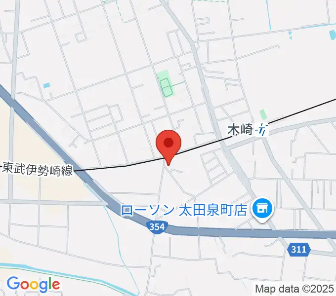ビート音楽教室の地図