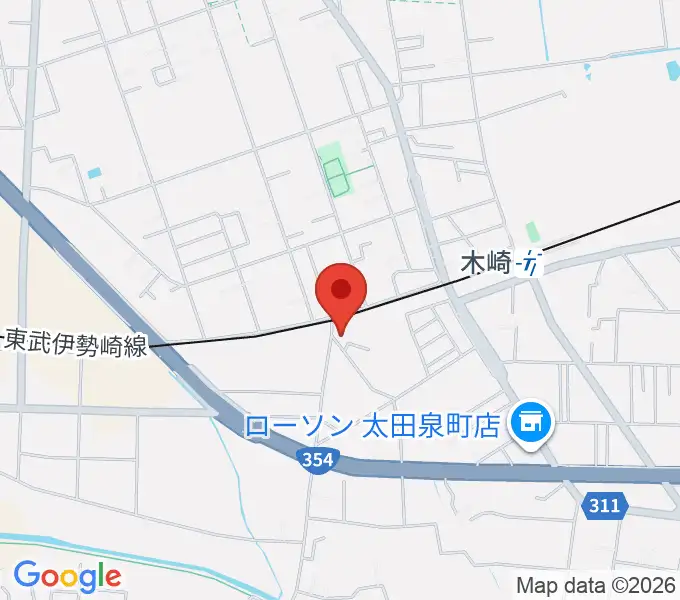 ビート音楽教室の地図