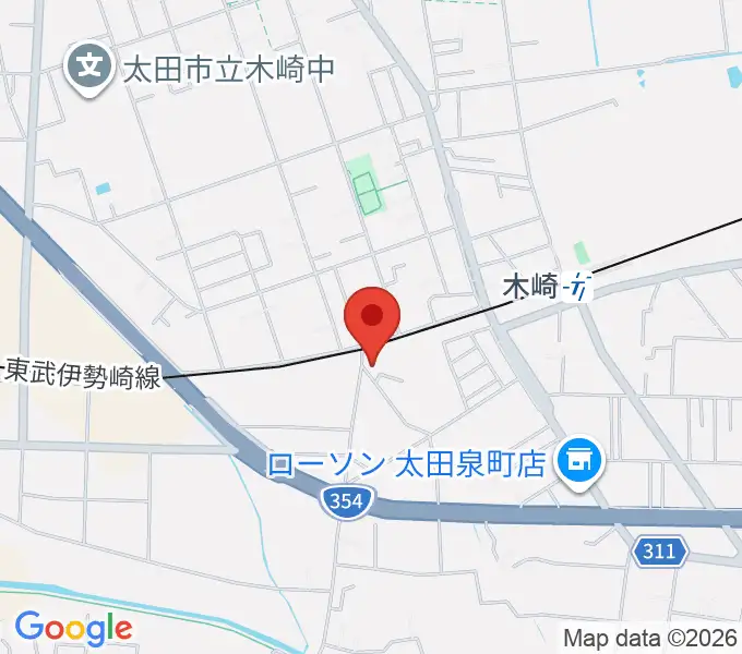 ビート音楽教室の地図