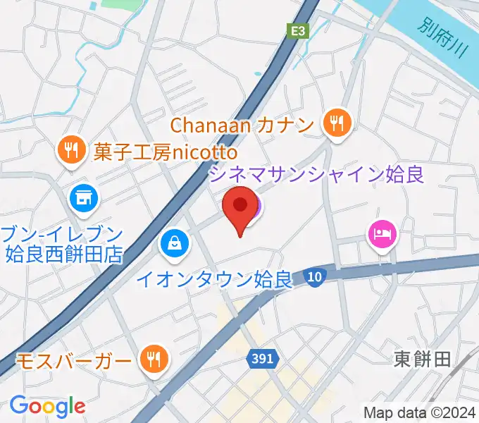 あいらびゅーFMの地図