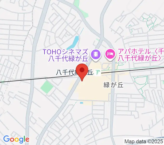 島村楽器 イオンモール八千代緑が丘店の地図