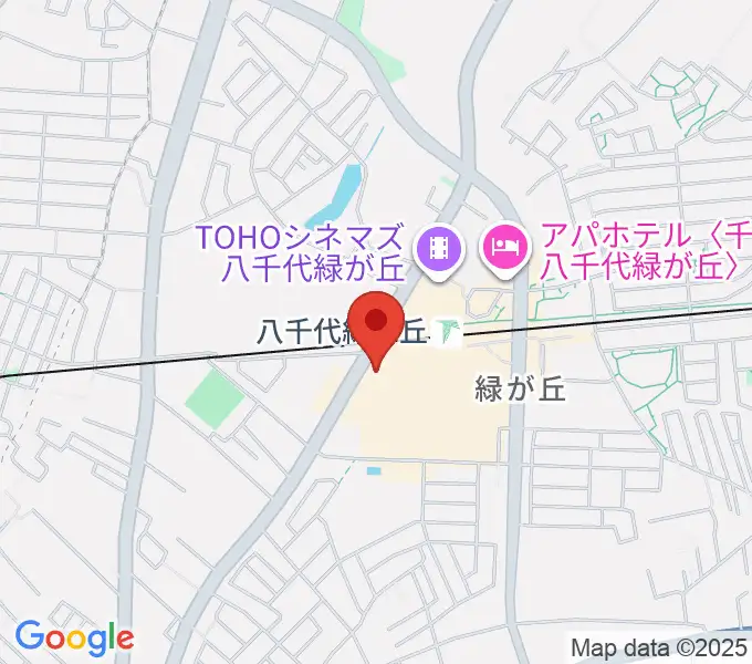 島村楽器 イオンモール八千代緑が丘店の地図