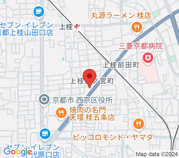 マイミュージック音楽教室の地図