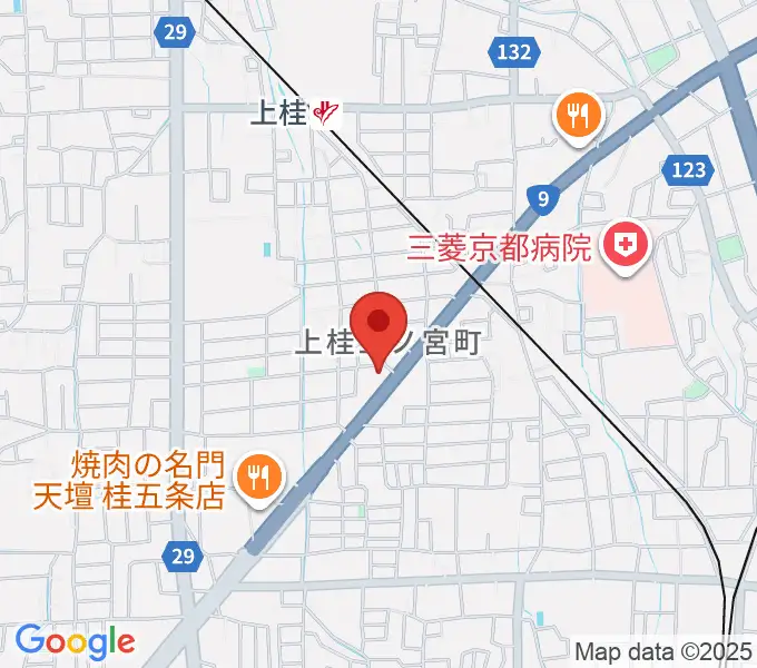 マイミュージック音楽教室の地図