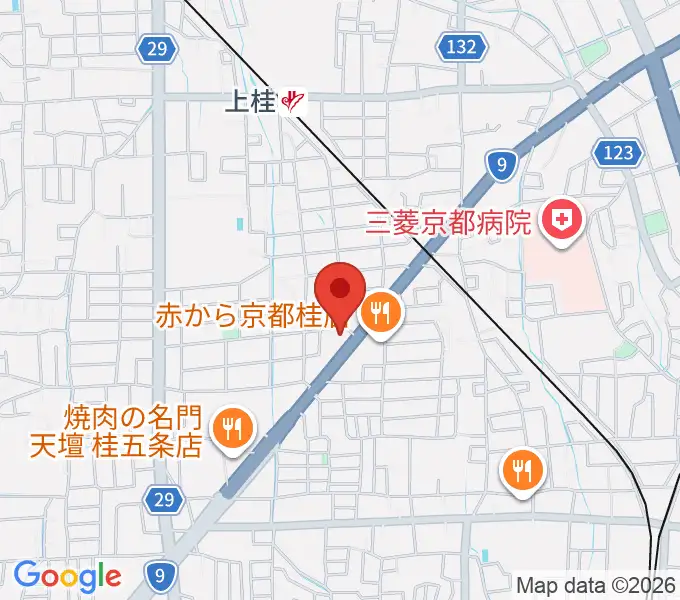 マイミュージック音楽教室の地図
