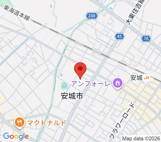 へきしんギャラクシープラザの地図
