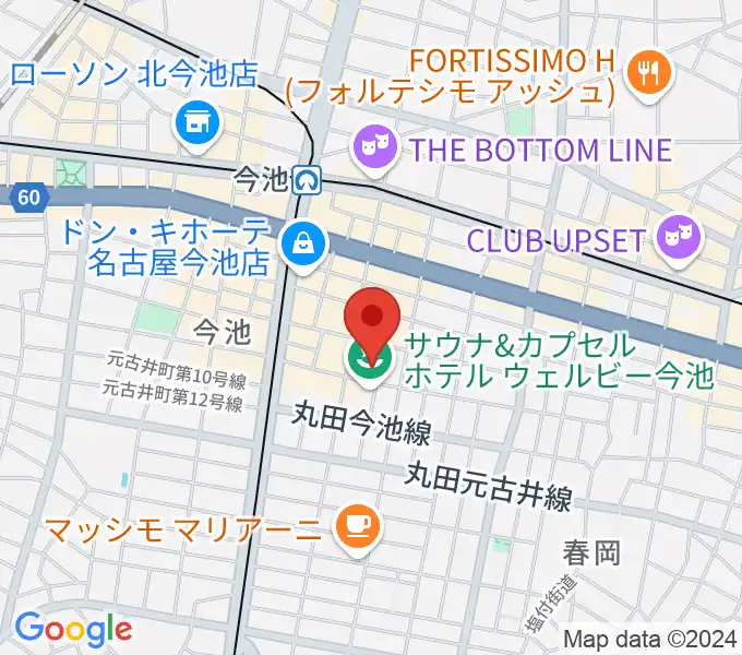 今池イマーゴの地図