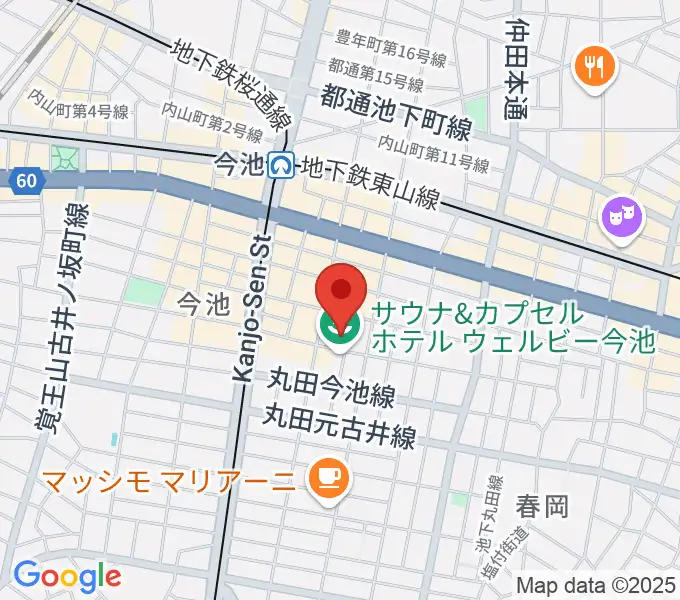 今池イマーゴの地図