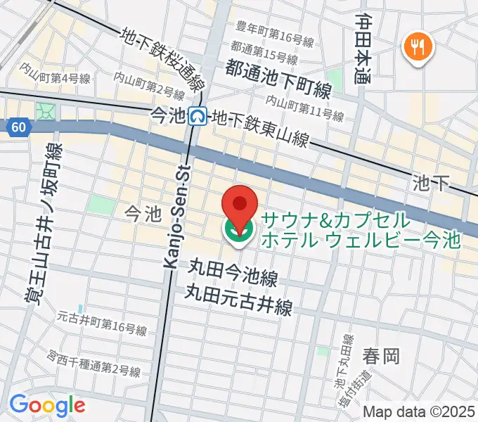 今池イマーゴの地図