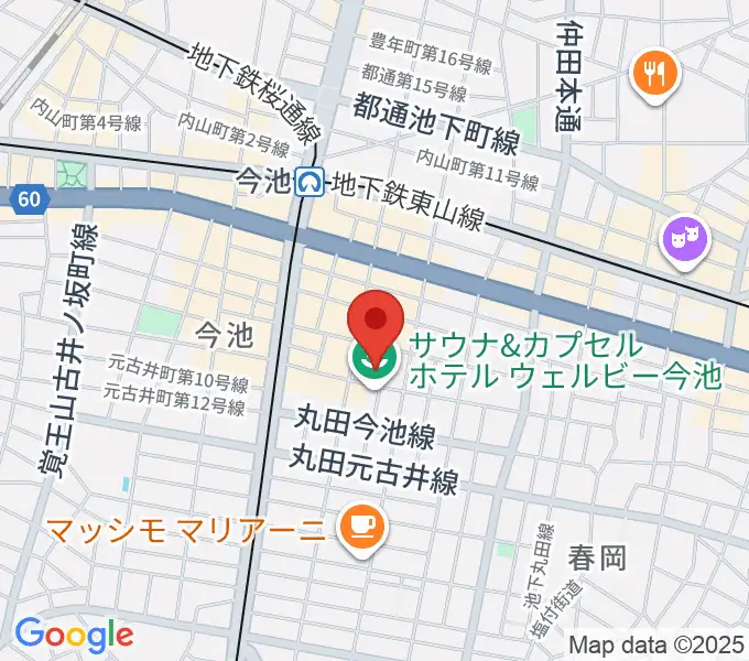 今池イマーゴの地図