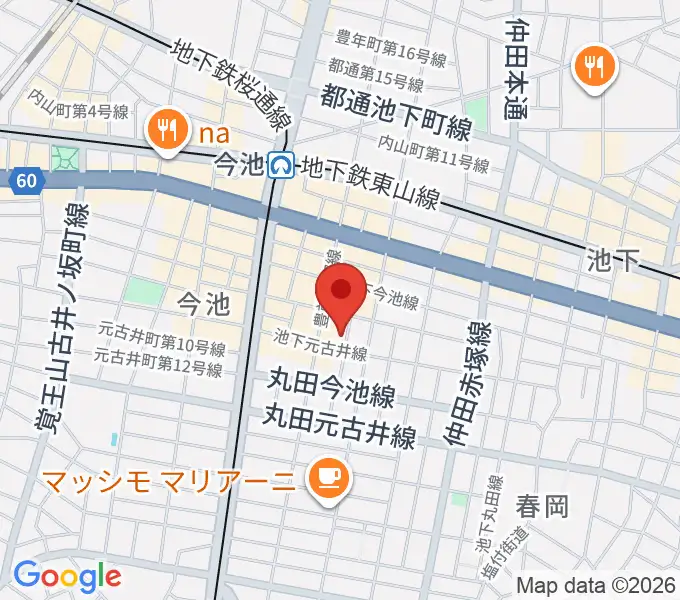 今池イマーゴの地図