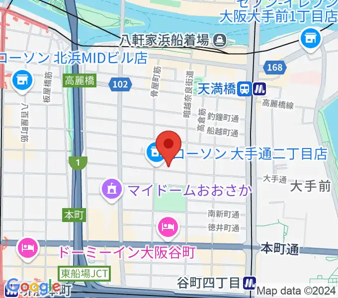 ラ カンパネラの地図