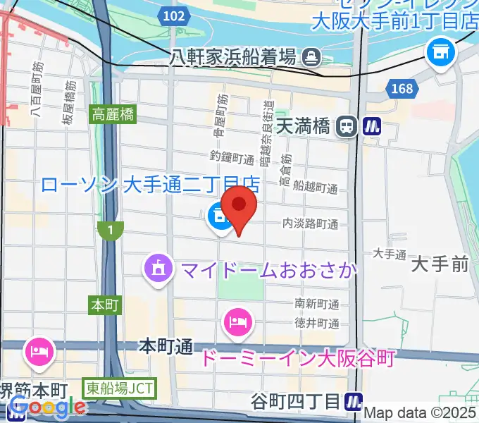 ラ カンパネラの地図