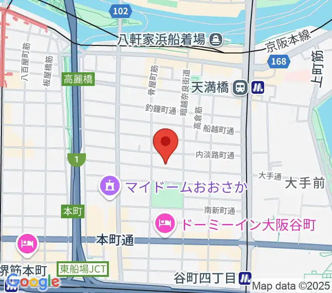 ラ カンパネラの地図