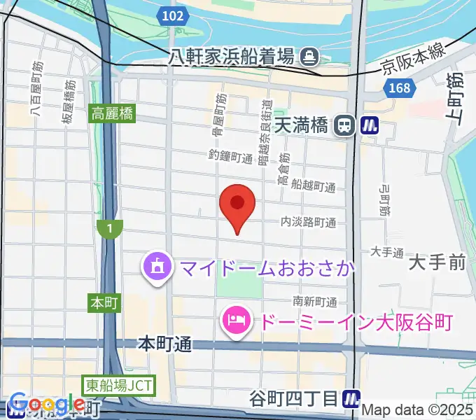 ラ カンパネラの地図