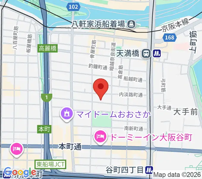 ラ カンパネラの地図