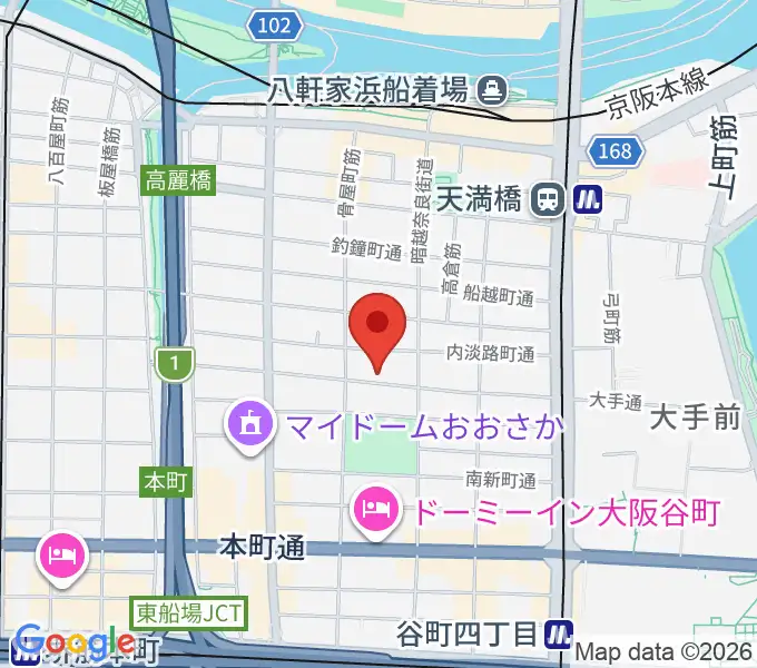 ラ カンパネラの地図