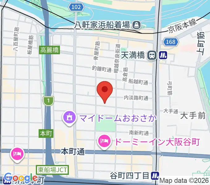 ラ カンパネラの地図